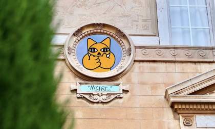 Monsieur Chat au Chateau Beaupin, invasion Marseille