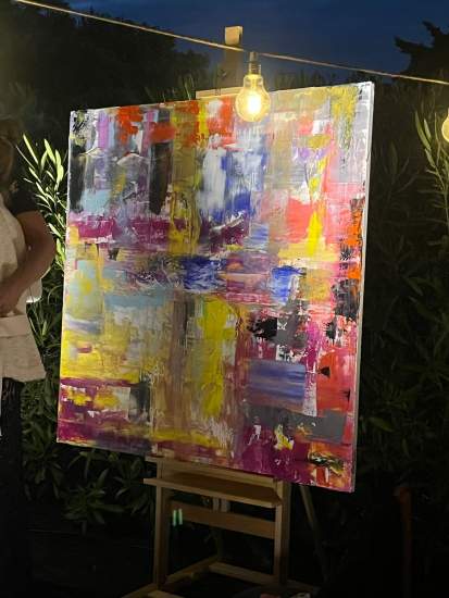 Mise aux enchères oeuvre artistique de Emilie Pagano