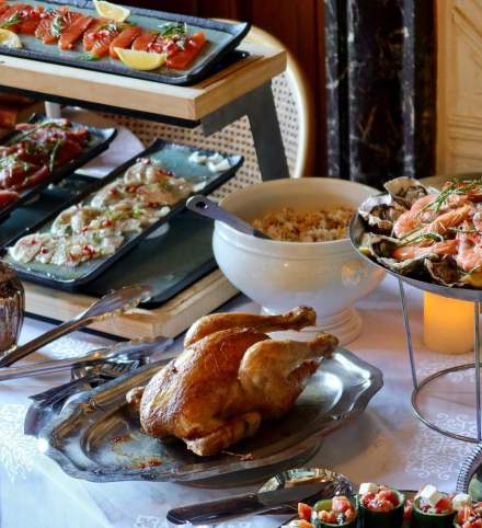 Brunch du dimanche — buffet aux saveurs méditerranéennes