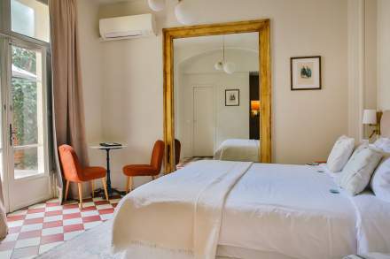 Chambre double avec jardin privé au Château Beaupin à Marseille