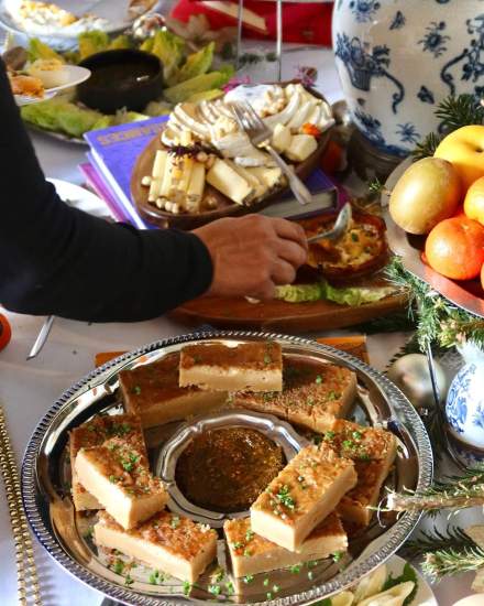 Brunch du dimanche — buffet froid aux saveurs méditerranéennes