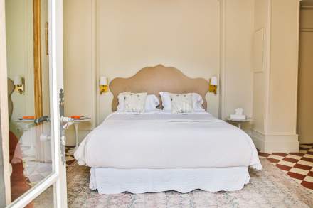 Chambre double avec jardin privé — terrasse privative