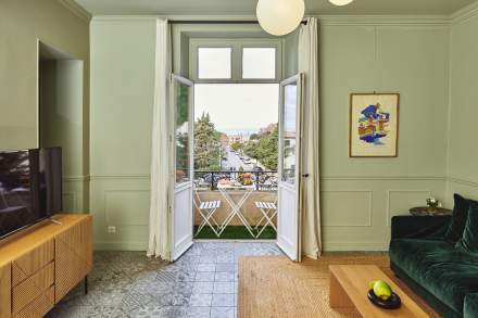 Suite Prestige — balcon avec vue mer